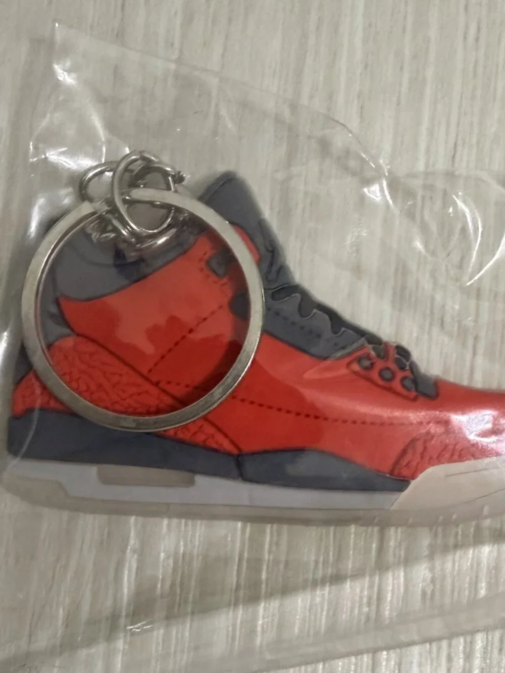Mini Sneaker Keychain Lot of 5 Retro Basketball Shoe Key Rings Hypebeast Pack
